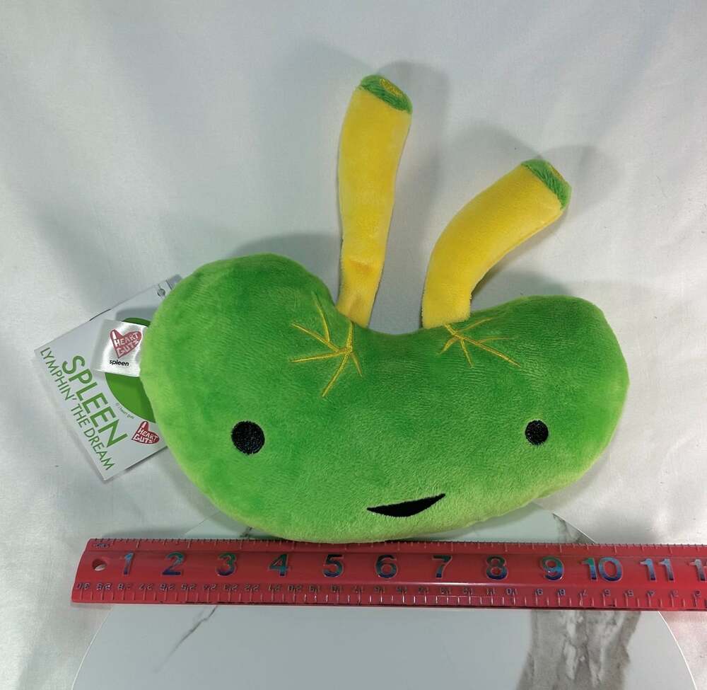 I Heart Guts Spleen Plush green Figure